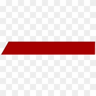 1600 X 400 15 - Red Straight Line Png Clipart