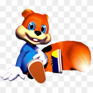 Conker The Squirrel 05 - Conker's Bad Fur Day Transparent Clipart