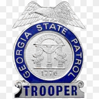Trooper Badge - Georgia State Trooper Badge Clipart