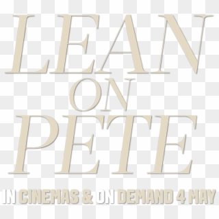 Lean On Pete - Ivory Clipart