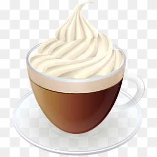 Coffee With Cream Transparent Png Clip Art Image - Coffee Cream Clipart