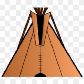 Campfire Clipart Indian - Teepee Clip Art - Png Download