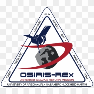 Osiris Rex Mission Logo With Partners - Osiris Rex Mission Logo Clipart