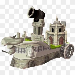 693px Stone Ship - Castle Clipart