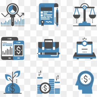 Analytics And Investment - Iconos Corporativos Clipart