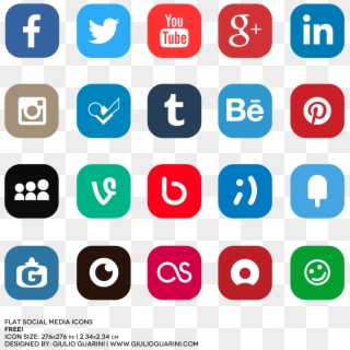 2000 X 2000 7 - Social Media Icon Hd Png Clipart