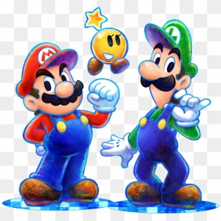Randome Clipart Mario And Luigi - Mario And Luigi Dream Team - Png Download
