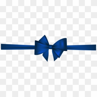 Clip Art Blue Ribbon Bow Png Transparent Png