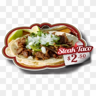 Tacos De Bistec - Tacos De Bistec Png Clipart