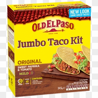 Jumbo Taco Kit - Old El Paso Jumbo Taco Kit Clipart