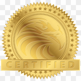 Certified Stamp Png - Certified Gold Seal Png Clipart