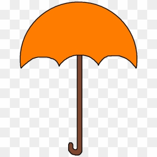 Graphics By Ruth - Umbrella Orange Clipart - Png Download
