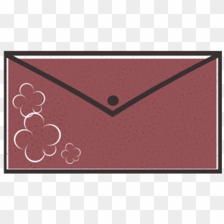 Purple Envelope Cute Simple Png And Psd - Circle Clipart