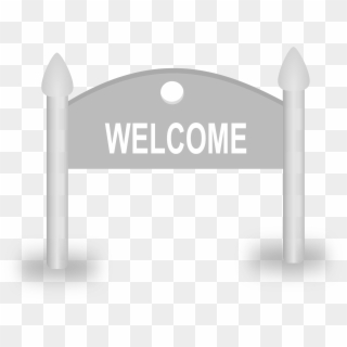 Big Image - Welcome Sign Clip Art - Png Download