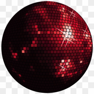 Disco Ball Png - Red Disco Ball Png Clipart