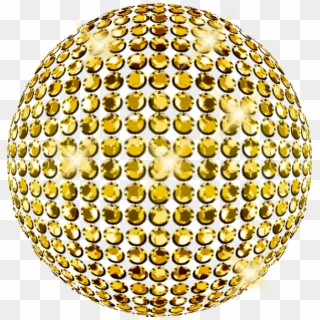 Gold Disco Ball - Disco Ball Clipart