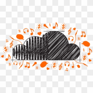Soundcloud And Its Place On The Web - Notes Clipart