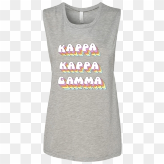 Kappa Kappa Gamma Groovy - Active Tank Clipart