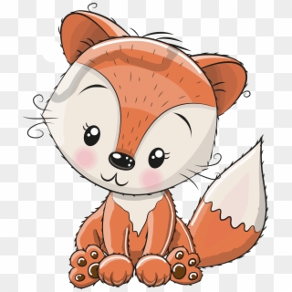 Cute Fox Pictures - Cute Fox Cartoon Fox Girl Clipart