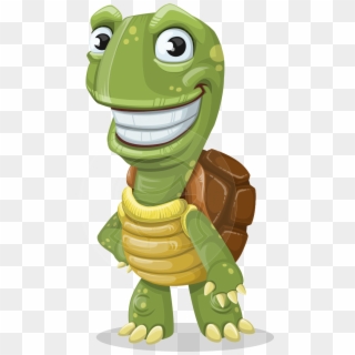 Turtle Cartoon Vector Character Aka Juan The Joyful - Shocked Turtle Cartoon Clipart