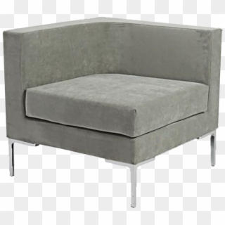 Monaco Grey Corner Chair Clipart