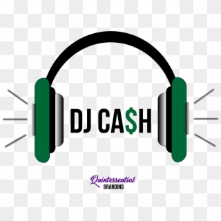 Dj Cash Logo - Graphic Design Clipart