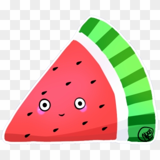 Picture Royalty Free Download Melon Drawing Kawaii - Kawaii Watermelon Png Clipart