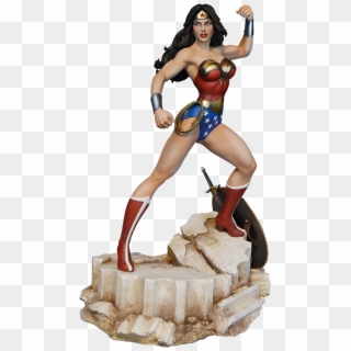 Dc Super Powers Wonder Woman Maquette By Tweeterhead - Tweeterhead Wonder Woman Maquette Clipart