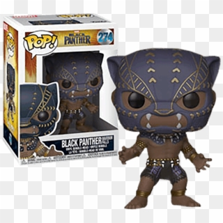 Black Panther In Warrior Falls Outfit Pop Vinyl Figure - Figurine Pop Black Panther Clipart