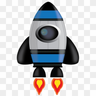 Blue Rocket $0 - Rocket Clipart