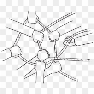 My Problem Fun Variation Of Classic Human - Group Of Hands Holding Drawing Clipart