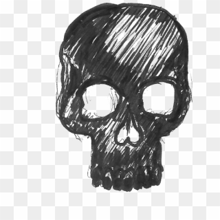 545 X 686 12 - Grunge Skull Transparent Clipart