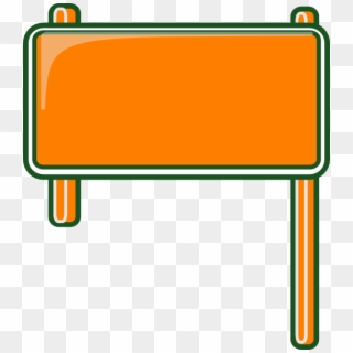 Blank Road Sign Png - Road Sign Blank Clipart Transparent Png