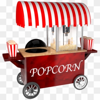 Popcorn Stall Clipart