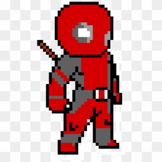 Deadpool - Deadpool Pixel Art Clipart