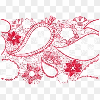 Vector Freeuse Library Pattern Transprent Png Free - Vector Lace Lace Pattern Clipart