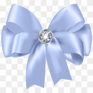 Png Black And White Library Beautiful Blue Bow With - Pink Bow Png Transparent Clipart