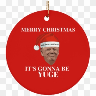 Donald Trump Christmas Ornament Clipart