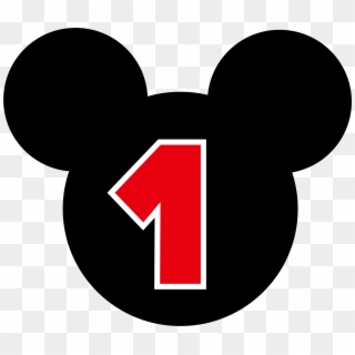 2480 X 2132 21 - Number 1 Mickey Mouse Clipart