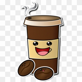 Coffee To Go Png - Coffee Cartoon Png Clipart