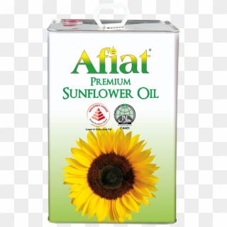 Afiat Premium Sunflower Oil Lian Hap Xing Kee Edible - Sunflower Clipart