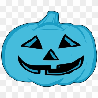 Jpg Black And White Stock Happy Blue Head For - Halloween Pumpkin Black And White Clipart