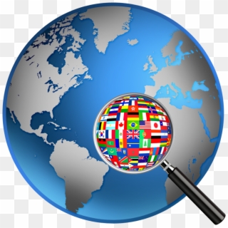 World Flags Clipart World Map Globe , Png Download Transparent Png