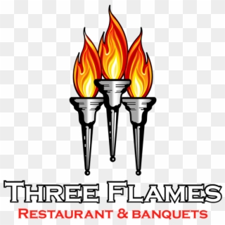 3-flames - Flame Clipart