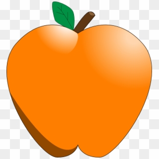 Small - Apple Orange Clip Art - Png Download