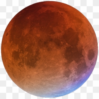 Blood Moon Png - Super Blue Blood Moon Png Clipart