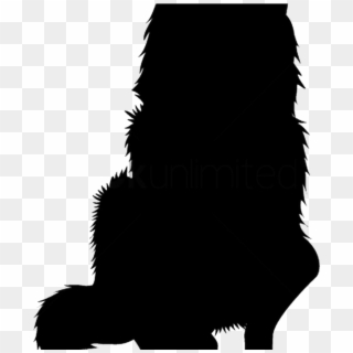 15 Sitting Dog Silhouette Png For Free Download On - Dog Catches Something Clipart
