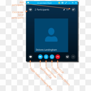 Skype Transparent Call - Skype For Business Camera Icon Clipart