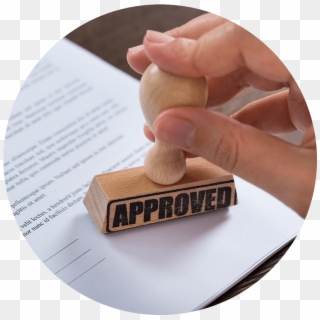 Approval-stamp - Approved Approved Clipart