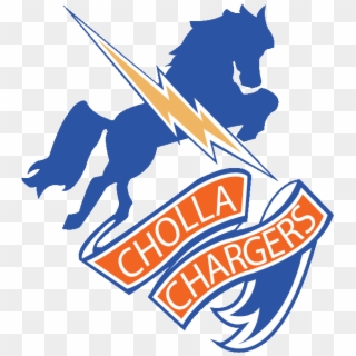 Cholla Charger - Cholla High School Tucson Logo Clipart
